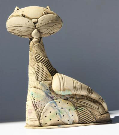 «Котик». 2011. Кераміка, поливи